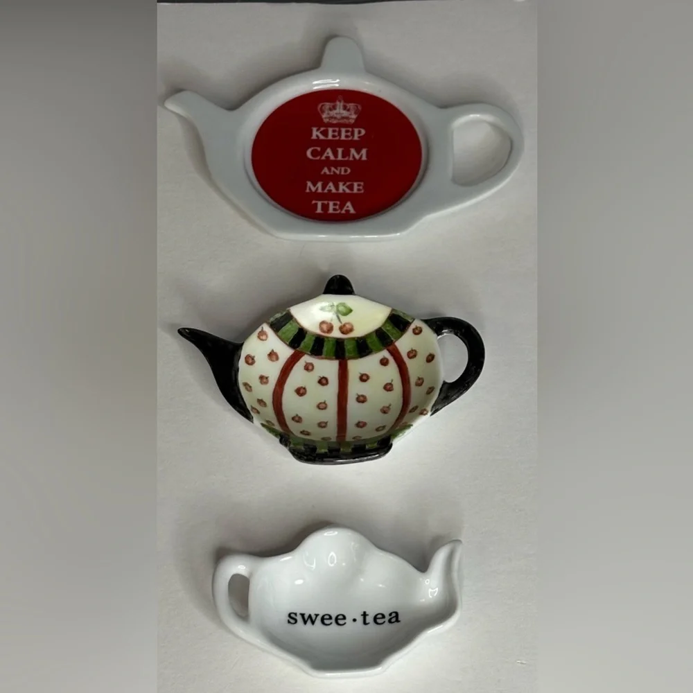 TEA BAG HOLDERS (SET OF 3)